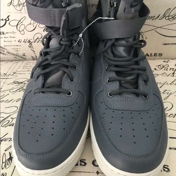 Nike Other - NEW Nike SF Air Force 1 Mid Men's Size 12.5 Gray